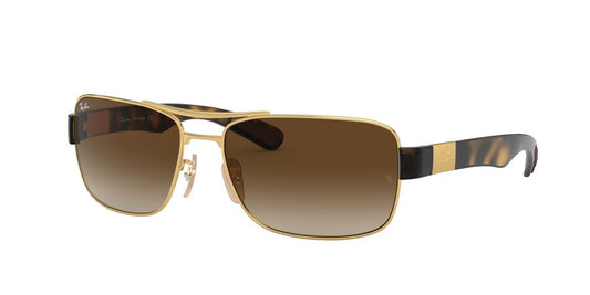 Anteojos De Sol Ray-Ban RB3522 Café/Dorado