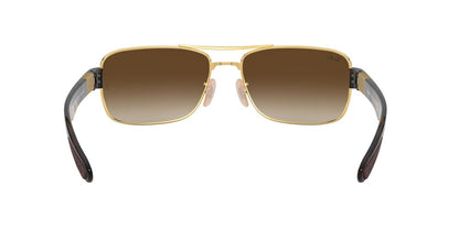 Anteojos De Sol Ray-Ban RB3522 Café/Dorado