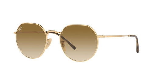 Anteojos De Sol Ray-Ban RB3565 Jack Café/Dorado