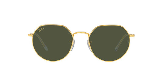 Anteojos De Sol Ray-Ban RB3565 Jack Verde/Dorado