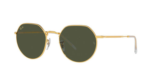 Anteojos De Sol Ray-Ban RB3565 Jack Verde/Dorado