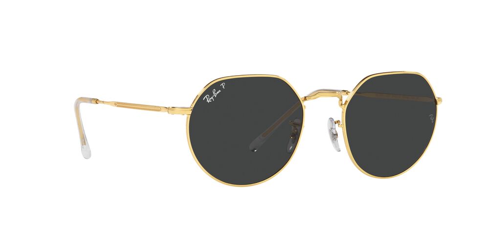 Anteojos De Sol Ray-Ban RB3565 Jack Negro/Dorado