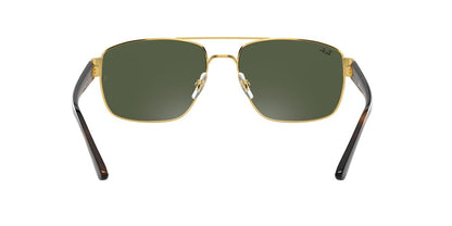 Anteojos De Sol Ray-Ban RB3663 Verde/Dorado