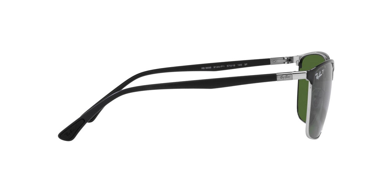 Anteojos De Sol Ray-Ban RB3686 Verde/Negro