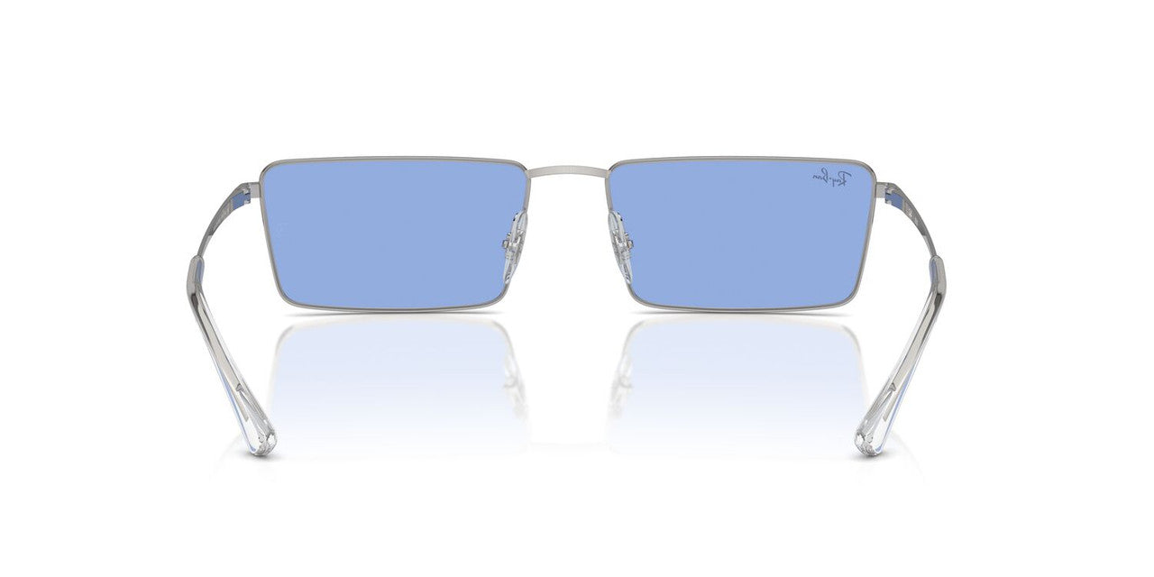 Anteojos De Sol Ray-Ban RB3741 Emy Azul/Plateado
