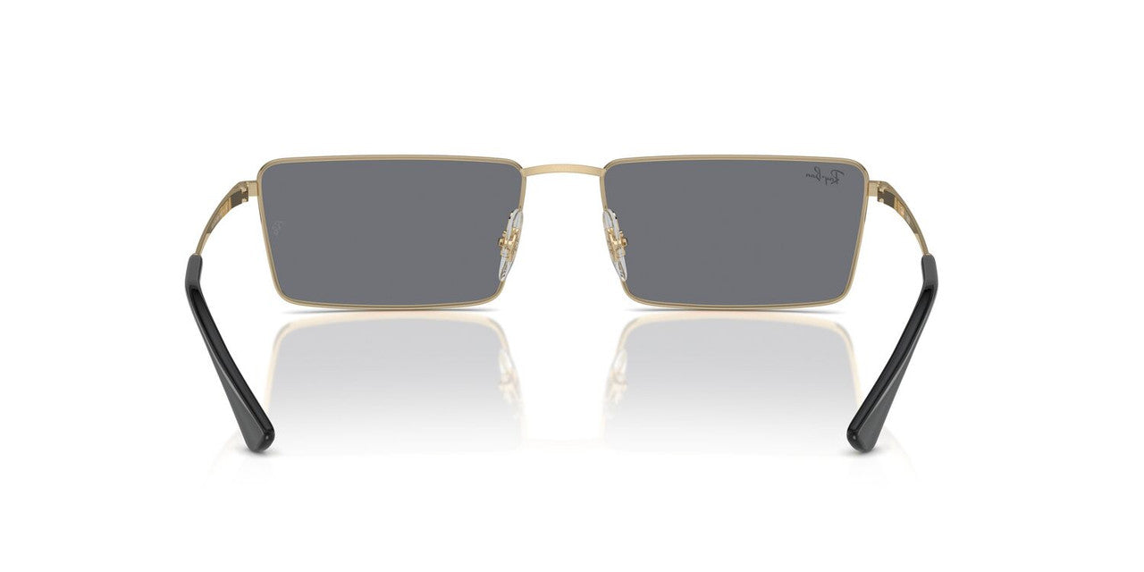 Anteojos De Sol Ray-Ban RB3741 Emy Gris/Dorado