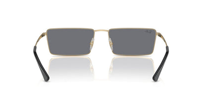 Anteojos De Sol Ray-Ban RB3741 Emy Gris/Dorado