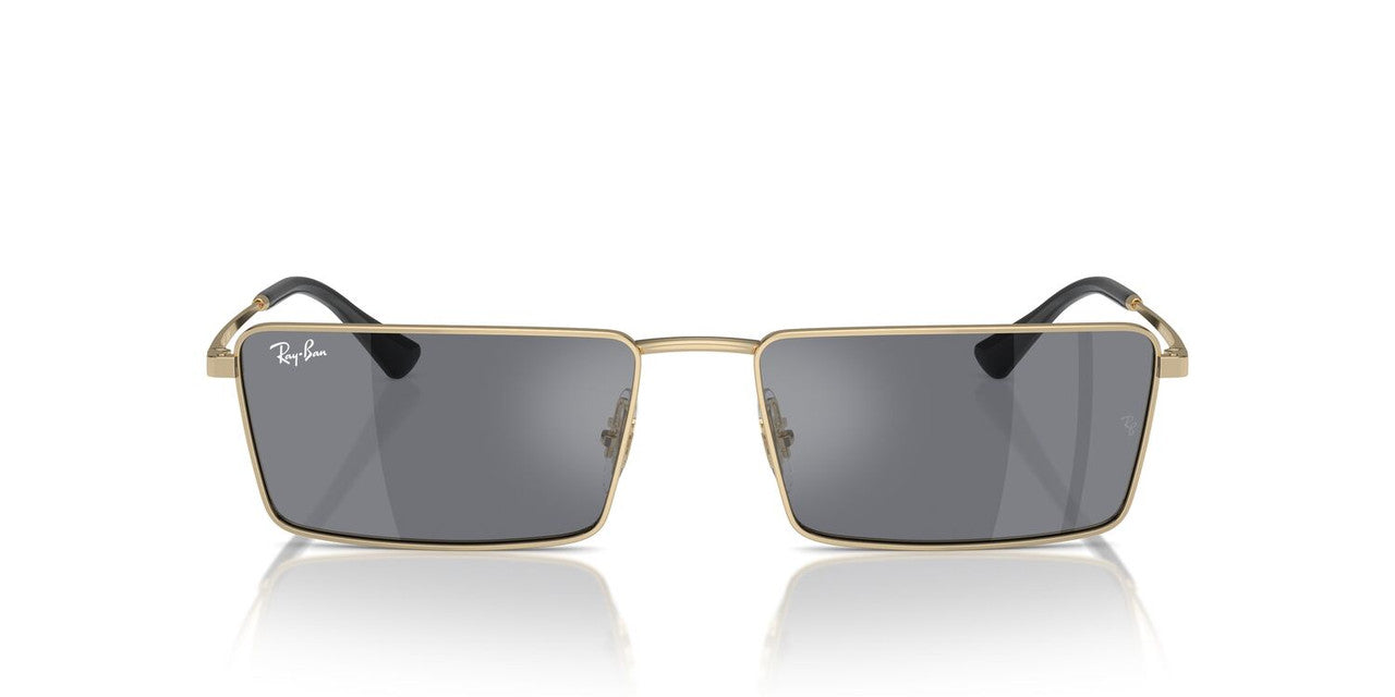 Anteojos De Sol Ray-Ban RB3741 Emy Gris/Dorado