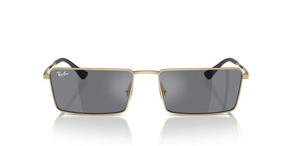 Anteojos De Sol Ray-Ban RB3741 Emy Gris/Dorado
