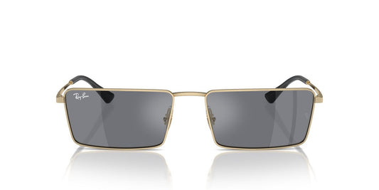 Anteojos De Sol Ray-Ban RB3741 Emy Gris/Dorado