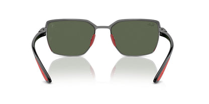 Anteojos De Sol Ray-Ban RB3743M Verde/Gris
