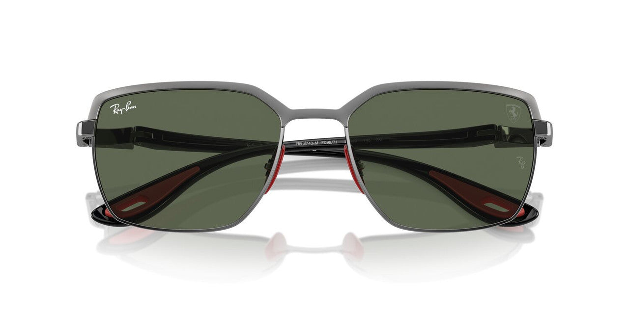 Anteojos De Sol Ray-Ban RB3743M Verde/Gris