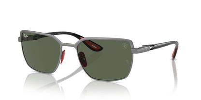 Anteojos De Sol Ray-Ban RB3743M Verde/Gris