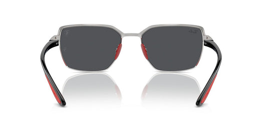Anteojos De Sol Ray-Ban RB3743M Gris/Rojo