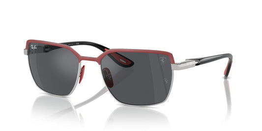 Anteojos De Sol Ray-Ban RB3743M Gris/Rojo