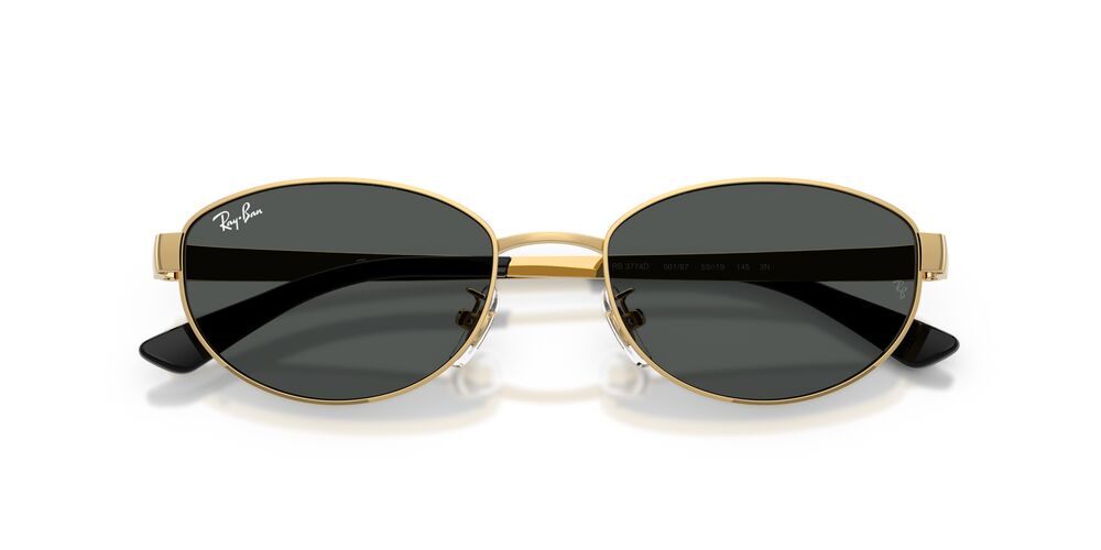 Anteojos De Sol Ray-Ban RB3774D Arista Dark Grey Gris/Dorado