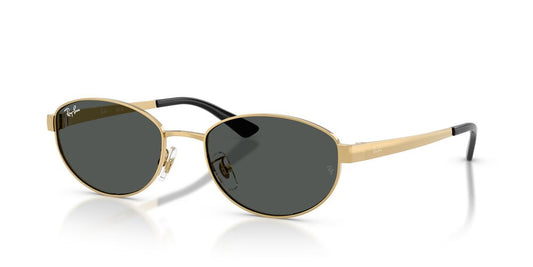 Anteojos De Sol Ray-Ban RB3774D Arista Dark Grey Gris/Dorado