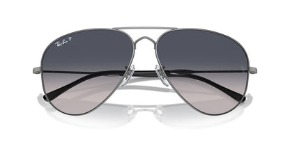Anteojos De Sol Ray-Ban RB3825 Old Aviator Azul/Gris