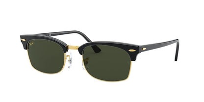 Anteojos De Sol Ray-Ban 0RB3916 Clubmaster Square Verde/Negro