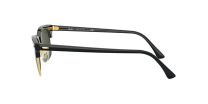 Anteojos De Sol Ray-Ban 0RB3916 Clubmaster Square Verde/Negro