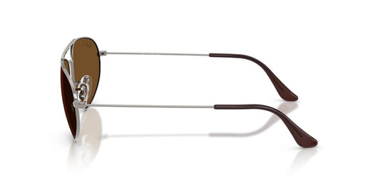 Anteojos De Sol Ray-Ban RB3945 Gunmetal Brown Polar Marron/Gris