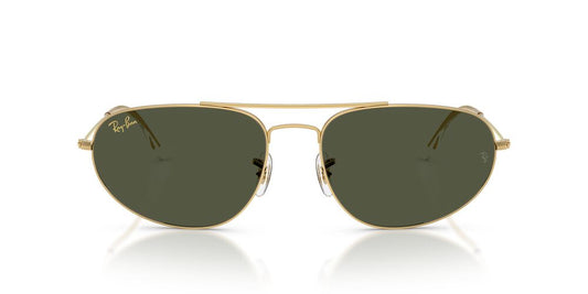 Anteojos De Sol Ray-Ban RB3945 Oro Legend Green Verde/Dorado