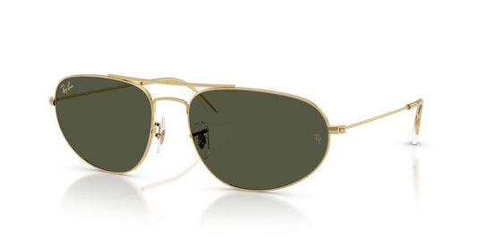 Anteojos De Sol Ray-Ban RB3945 Oro Legend Green Verde/Dorado