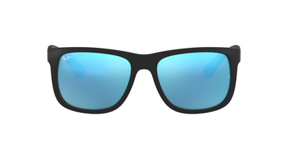 Anteojos De Sol Ray-Ban RB4165 Justin Azul/Negro