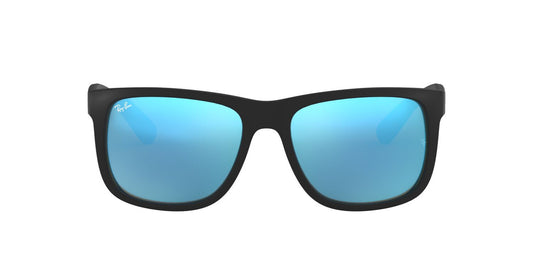 Anteojos De Sol Ray-Ban RB4165 Justin Azul/Negro