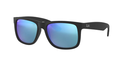 Anteojos De Sol Ray-Ban RB4165 Justin Azul/Negro