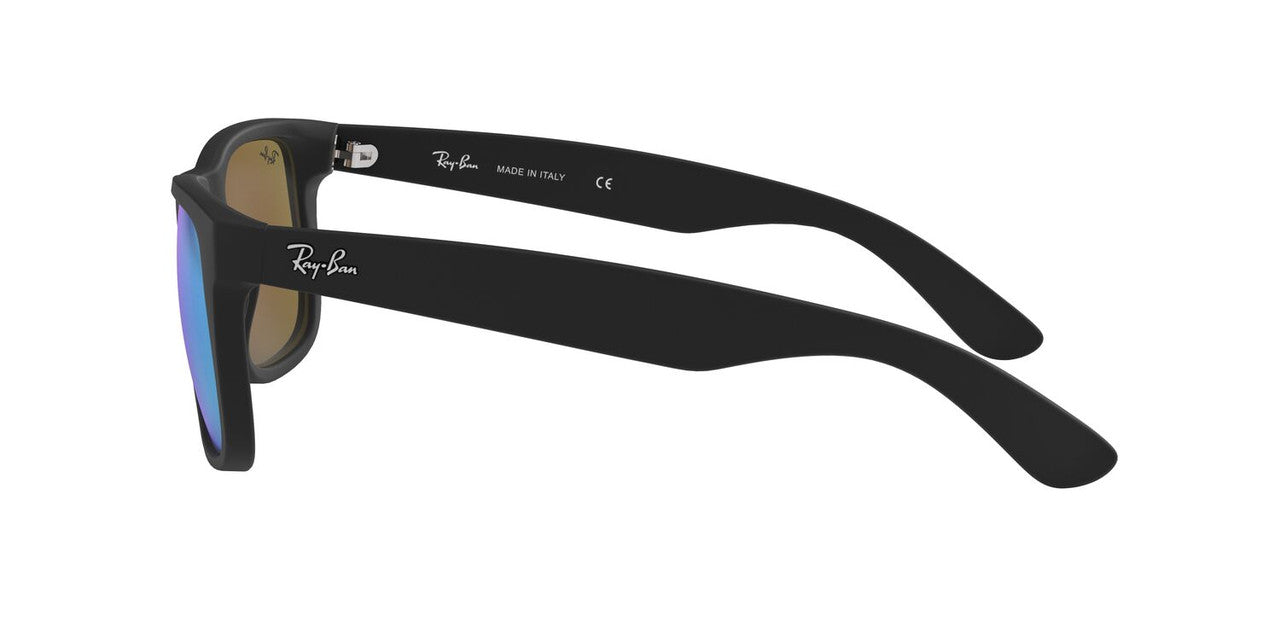 Anteojos De Sol Ray-Ban RB4165 Justin Azul/Negro