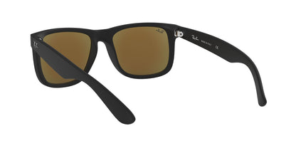 Anteojos De Sol Ray-Ban RB4165 Justin Azul/Negro