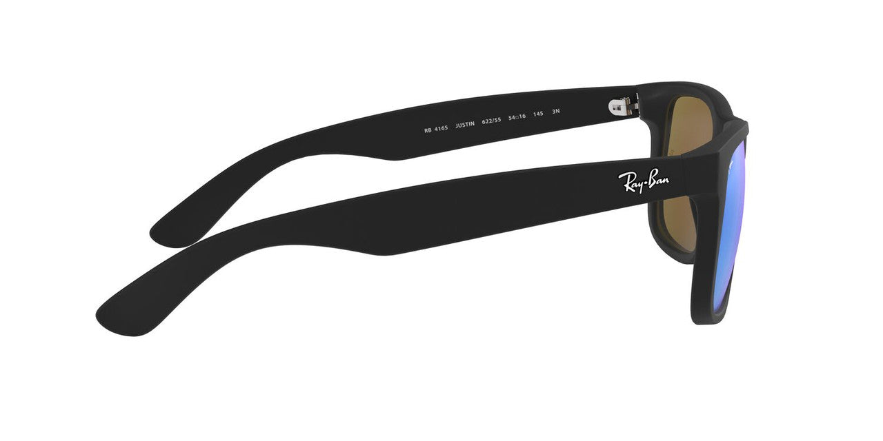 Anteojos De Sol Ray-Ban RB4165 Justin Azul/Negro