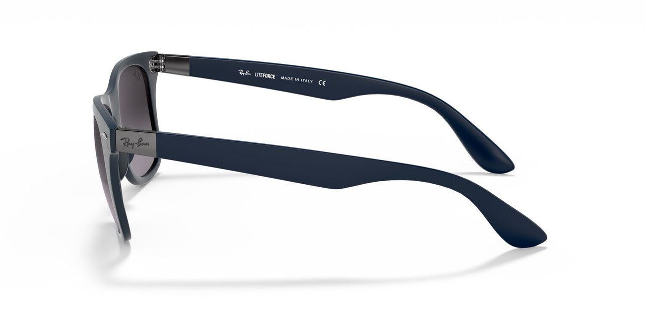 Anteojos De Sol RB4195 Wayfarer Liteforce Gris/Azul