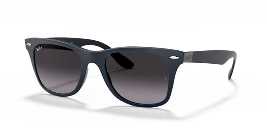 Anteojos De Sol RB4195 Wayfarer Liteforce Gris/Azul
