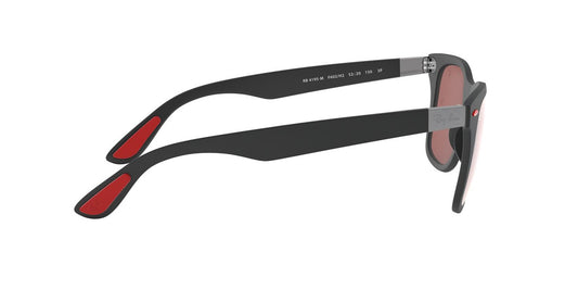Anteojos De Sol Ray-Ban RB4195M Ferrari Violeta/Negro