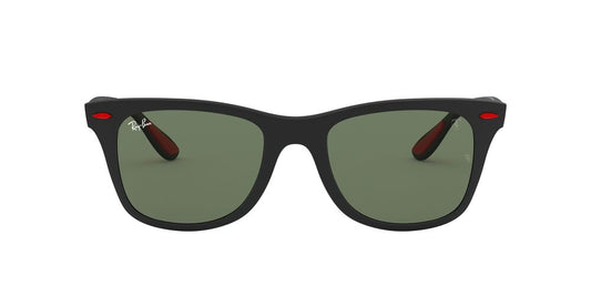 Anteojos De Sol Ray-Ban RB4195M Ferrari Verde/Negro
