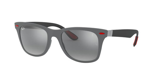 Anteojos De Sol Ray-Ban RB4195M Ferrari Verde/Negro