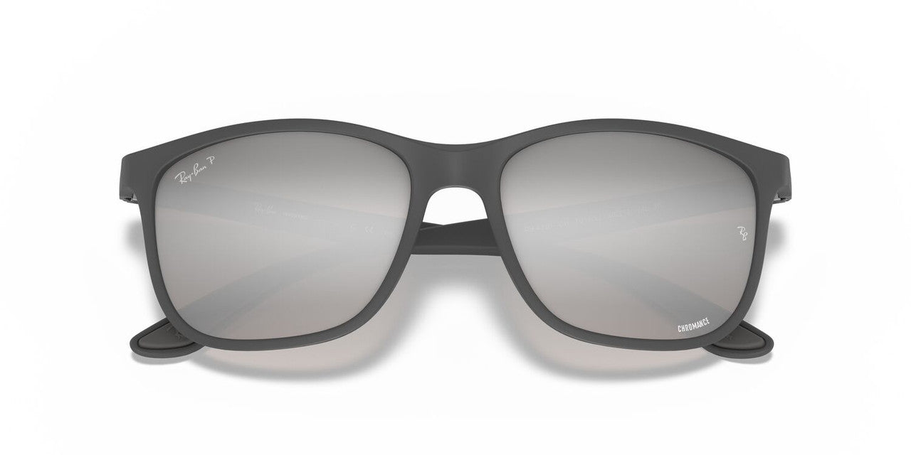 Anteojos De Sol Ray-Ban RB4330CH Chromance Gris/Gris