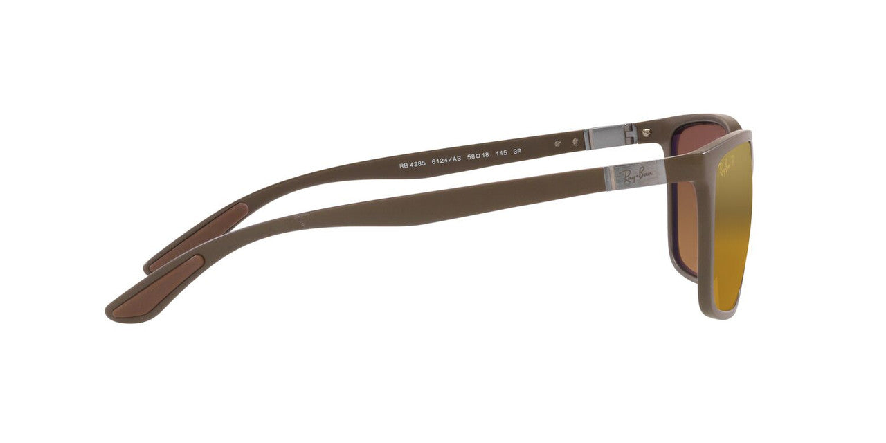 Anteojos De Sol Ray-Ban RB4385 Café/Café