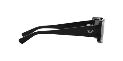 Anteojos De Sol Ray-Ban RB4395 Kiliane Verde/Negro