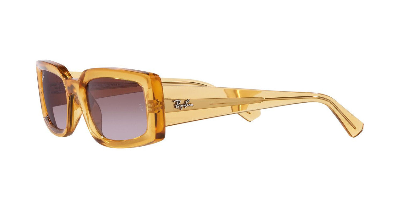 Anteojos De Sol Ray-Ban RB4395 Kiliane Violeta/Amarillo