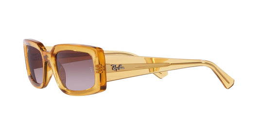 Anteojos De Sol Ray-Ban RB4395 Kiliane Violeta/Amarillo