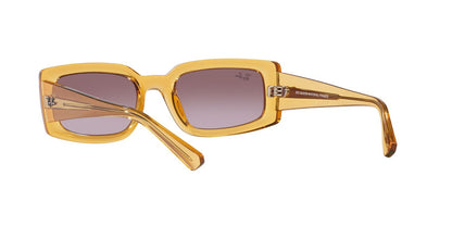 Anteojos De Sol Ray-Ban RB4395 Kiliane Violeta/Amarillo