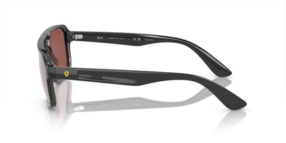 Anteojos De Sol Ray-Ban RB4414M Violeta/Gris