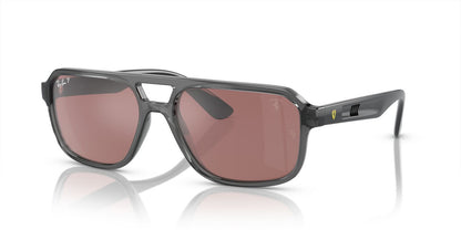 Anteojos De Sol Ray-Ban RB4414M Violeta/Gris