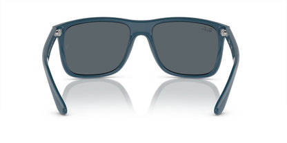 Anteojos De Sol Ray-Ban RB4547 Boyfriend Two Azul/Azul