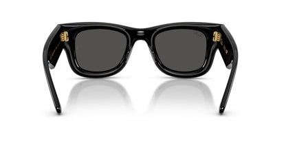 Anteojos De Sol Ray-Ban RB4940 Wayfarer Puffer Black Ultra Black Negro/Negro