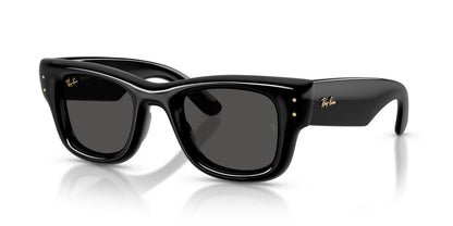 Anteojos De Sol Ray-Ban RB4940 Wayfarer Puffer Black Ultra Black Negro/Negro