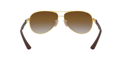 Anteojos De Sol Ray-Ban RB8313 Café/Dorado